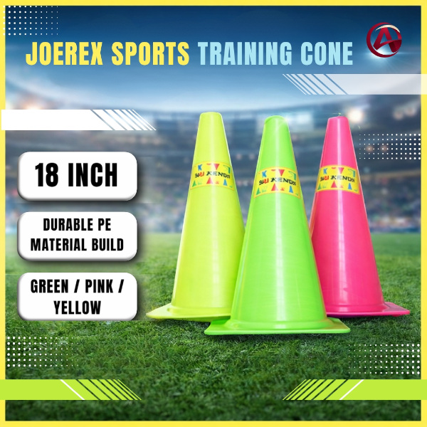 Sports Training Cone 18 Inch – Joerex Field Marker Cone