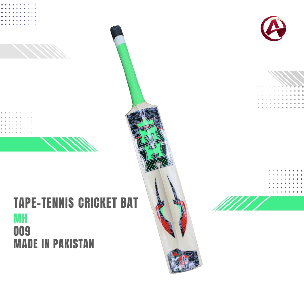 MH 009 Tape-Tennis Cricket Bat | Wooden Bat for Tape-Tennis Cricket