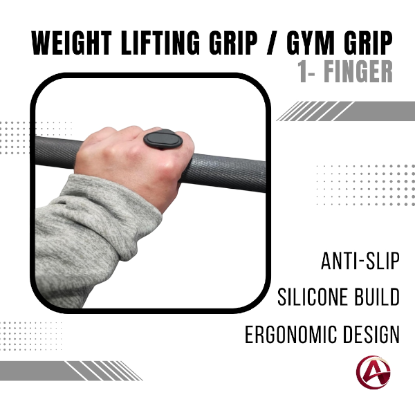 Weight Lifting Grip / Gym Grip (1-Finger)