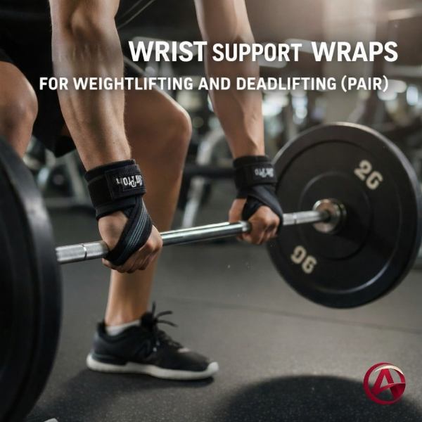 Wrist Support Wraps for Weightlifting and Deadlifting