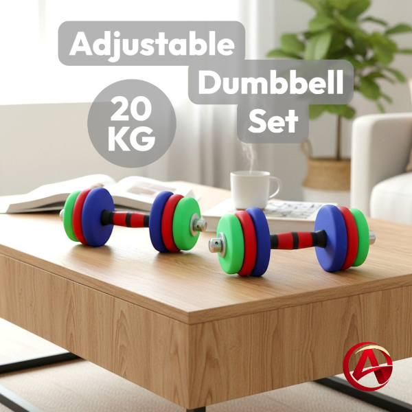 Adjustable Dumbbell Set 20 KG