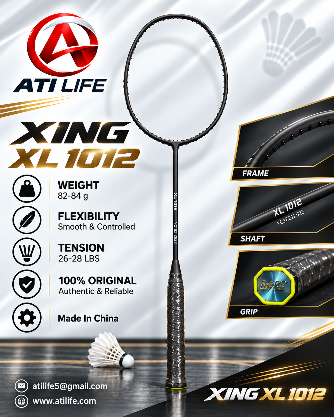 XING XL 1012 Badminton Racket