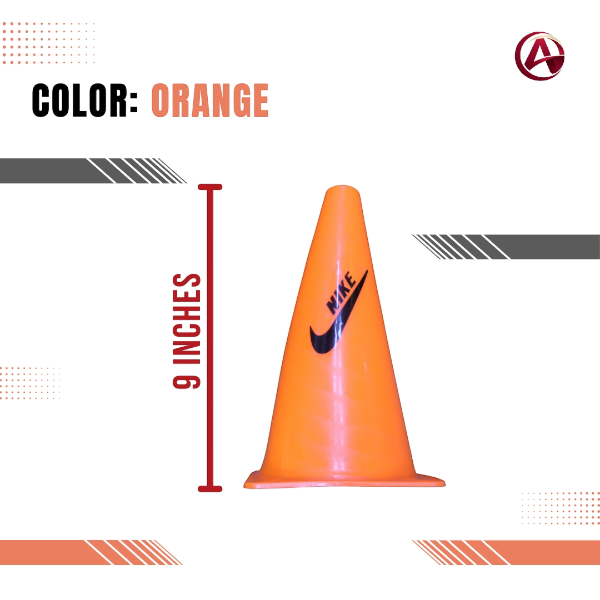 Sports Training Cone 9 Inch – Field Marker & Agility Cone