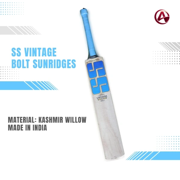 SS Vintage Bolt Kashmir Willow Cricket Bat – SH | Official Cricket Bat
