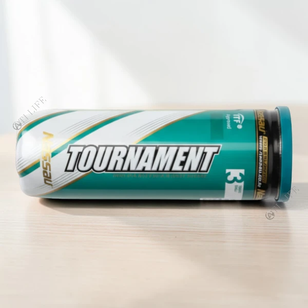 Nassau Tournament Tennis Balls | ITF Approved All Court Pressurized Tennis Balls (Dozen Pack)