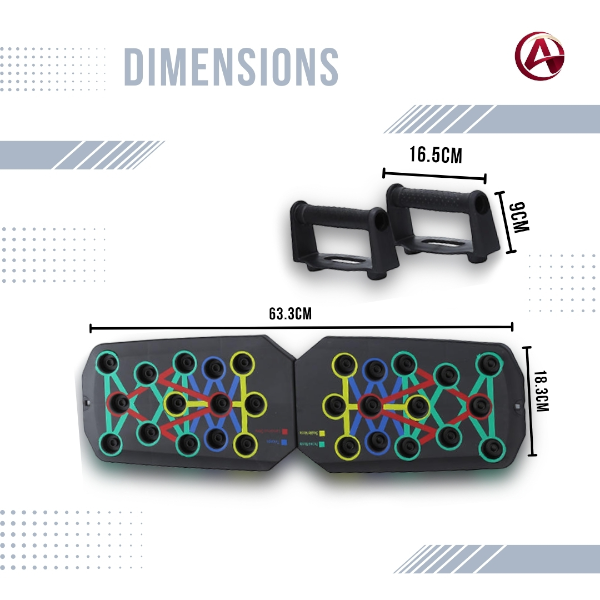 Push Up Rack Board / Multi-Functional Push Up Training Board