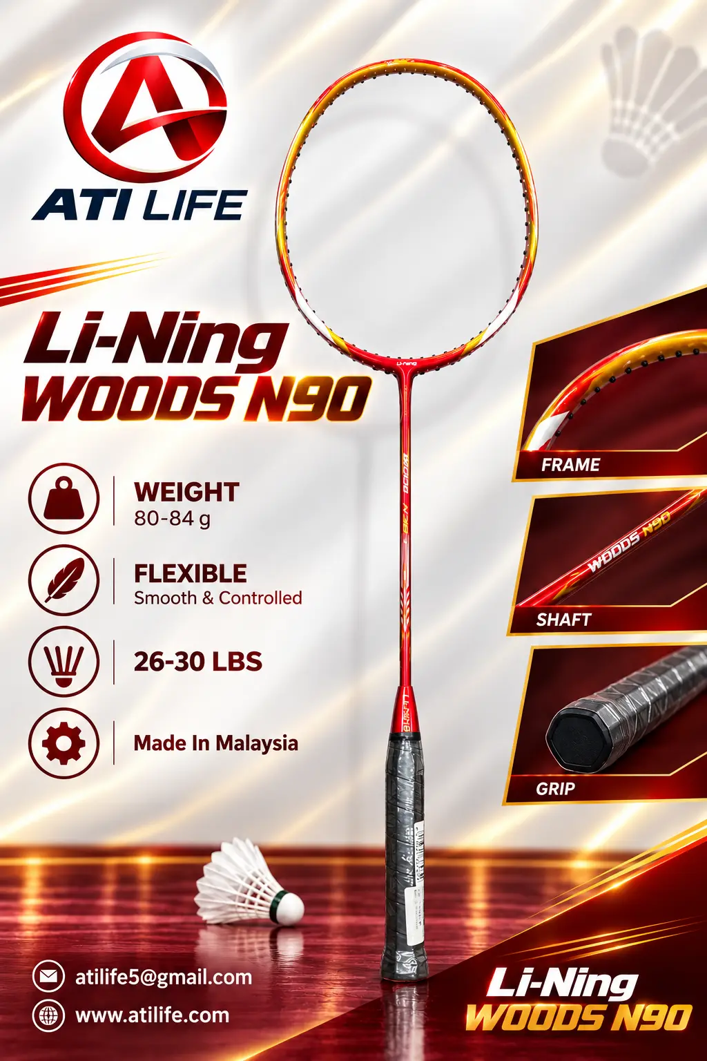 Li-Ning Woods N90