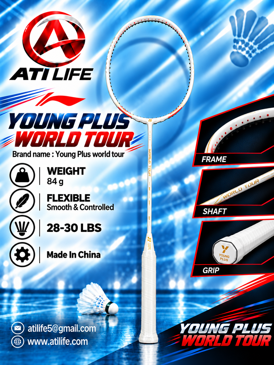 Yonex World Tour badminton racket price in Bangladesh Original Yonex World Tour racket BD Best Yonex badminton racket for professional players Lightweight badminton racket for powerful smash Yonex racket for speed and control